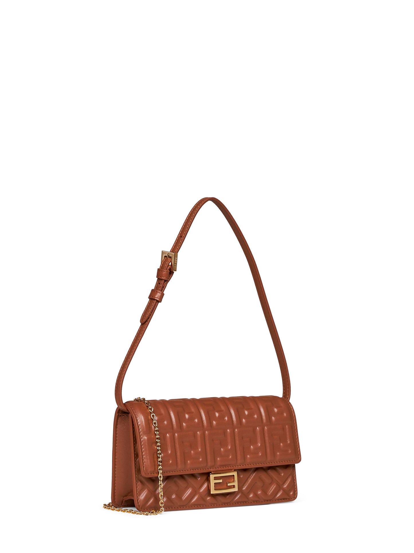 Minibag Wallet On Chain Baguette cuoio