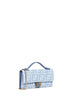 Light blue Baguette Continental With Chain wallet