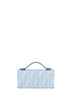 Light blue Baguette Continental With Chain wallet