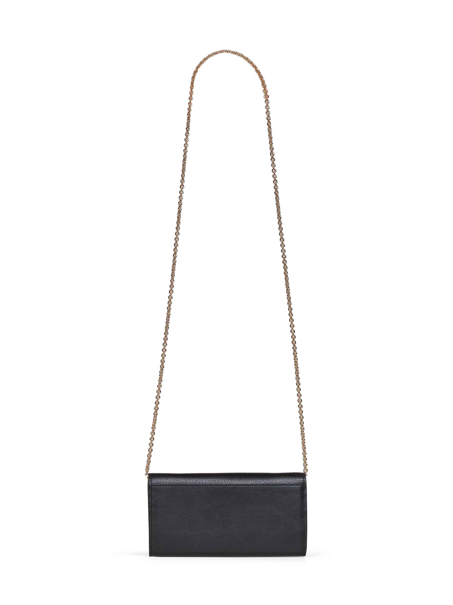 Black Continental With Chain FF wallet on chain
