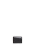 Black Mini Trifold Tube compact wallet