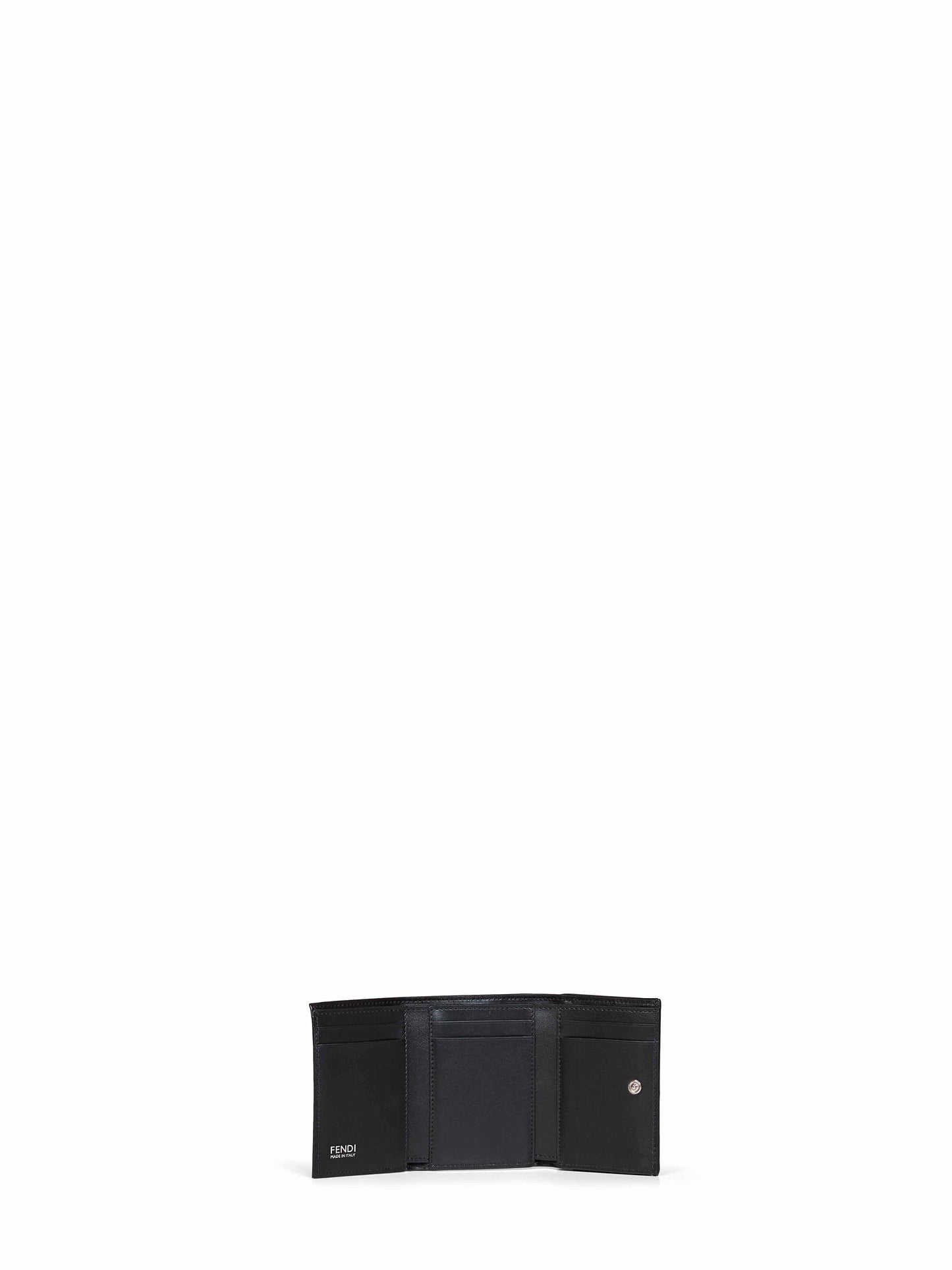 Black Mini Trifold Tube compact wallet