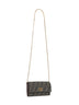 Portafogli con catena Continental With Chain Tube tabacco marrone