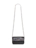 Portafoglio compatto con catena Wallet On Chain Tube nero