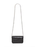 Portafoglio compatto con catena Wallet On Chain Tube nero