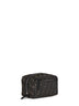 Tobacco brown Double Zip Small beauty case