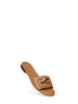 Slide Baguette in pelle cuoio