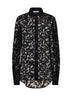 Camicia in pizzo Peonia nero