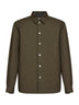 Grey-green Mackintosh fabric overshirt