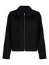 Blouson in lana double FF Zucca nera