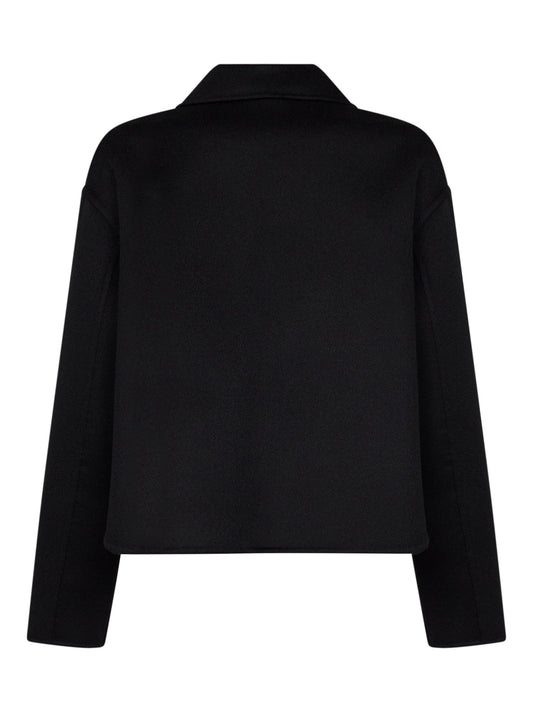 Blouson in lana double FF Zucca nera