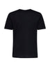 Black cotton jersey T-shirt with Ti Amo print