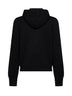 Felpa con zip e cappuccio in cashmere FF Zucca nero