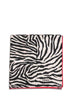 Foulard Fendi in seta con stampa Tiger animalier