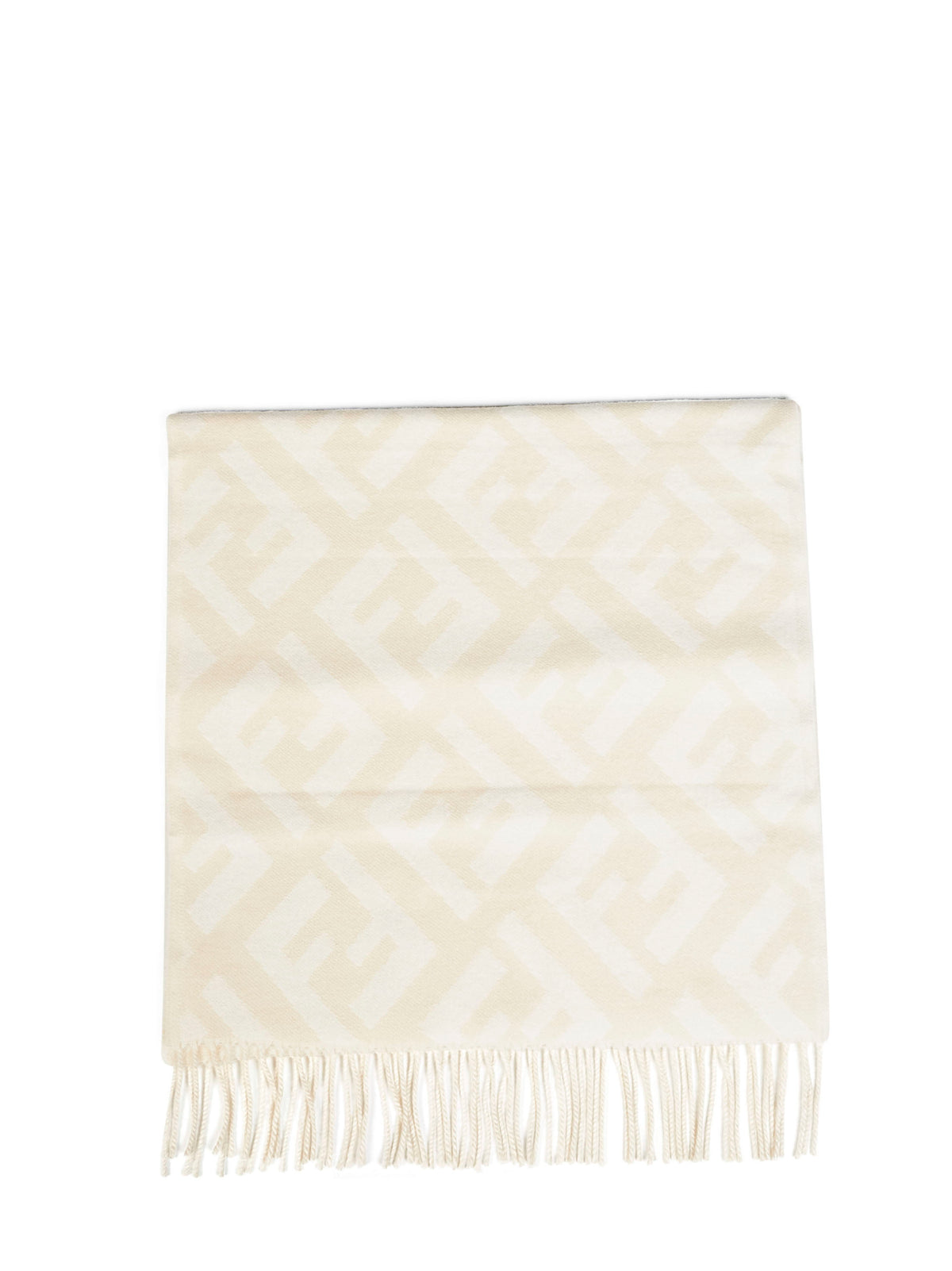 Camelia cashmere FF scarf