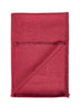 Dark red FF wool and silk and cashmere shawl<BR/>