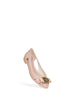 Ballerine Nara Jelly in gomma rosa polvere