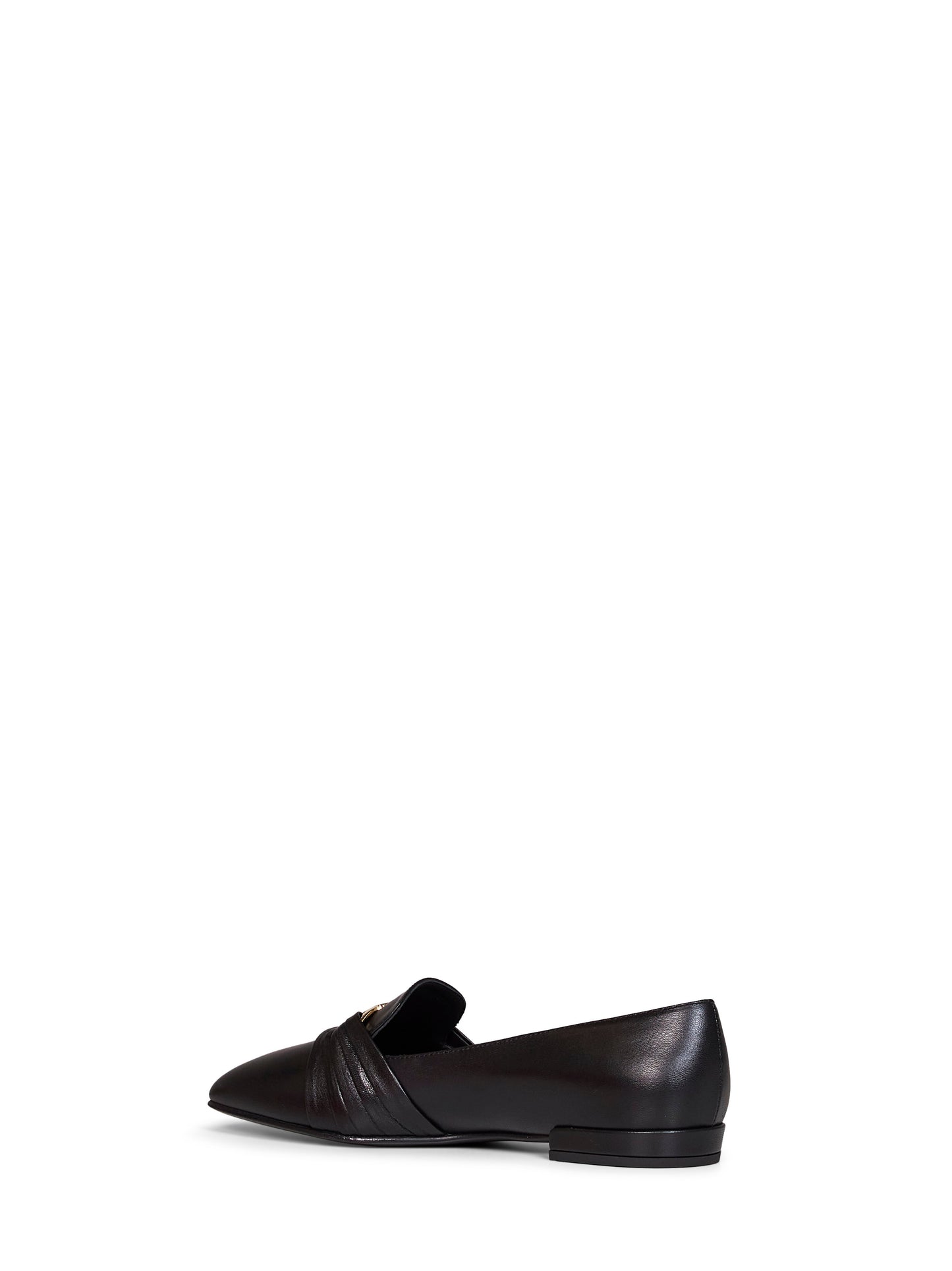 Black Lumie loafers with Gancini ornament