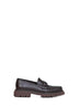 Dark brown Cocoon loafers with Gancini ornament