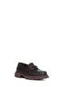Dark brown Cocoon loafers with Gancini ornament