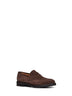 Mocassini Penny Stefano in camoscio marrone corteccia