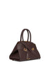 Borsa a mano Hug bicolore (M) marrone