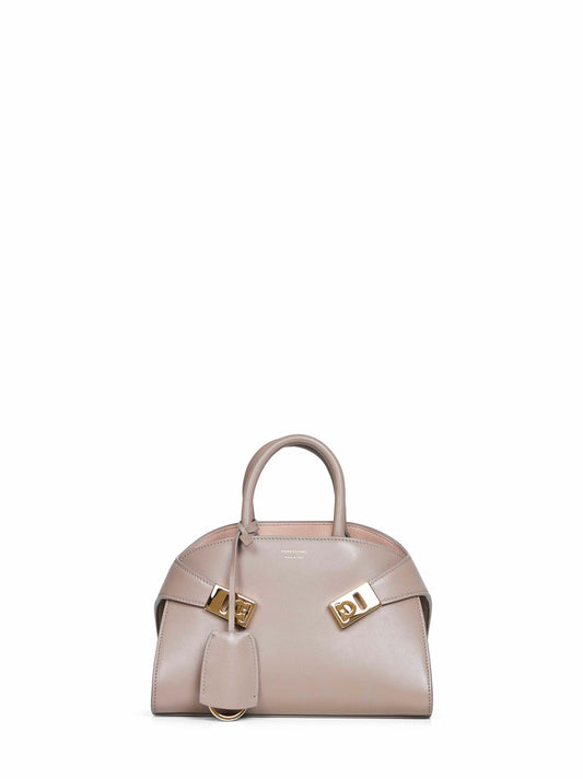 Mini bag a mano Hug XS tortora caldo