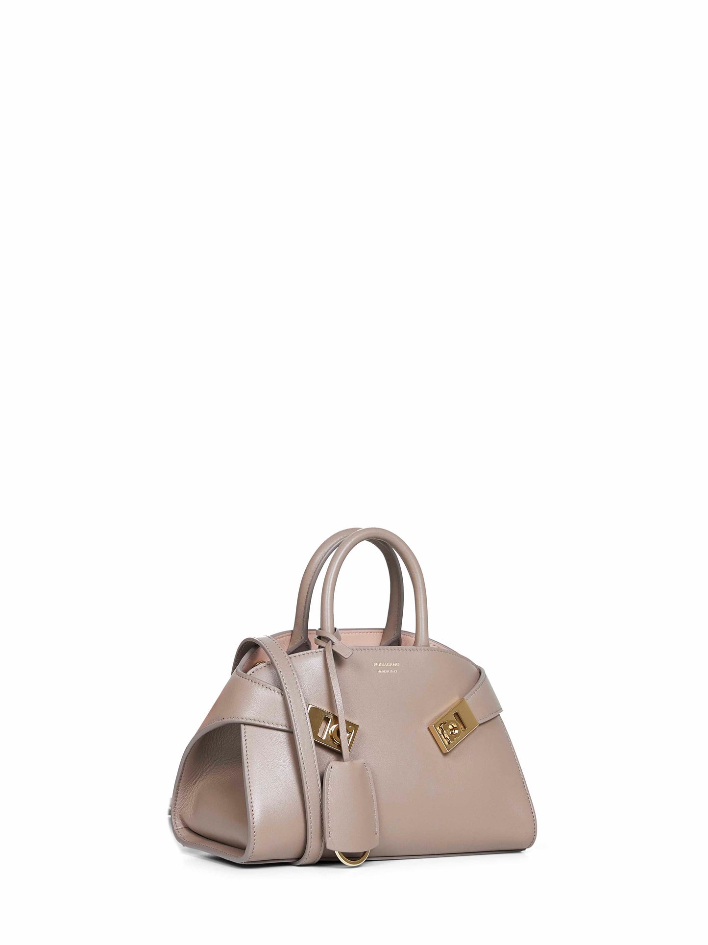 Mini bag a mano Hug XS tortora caldo