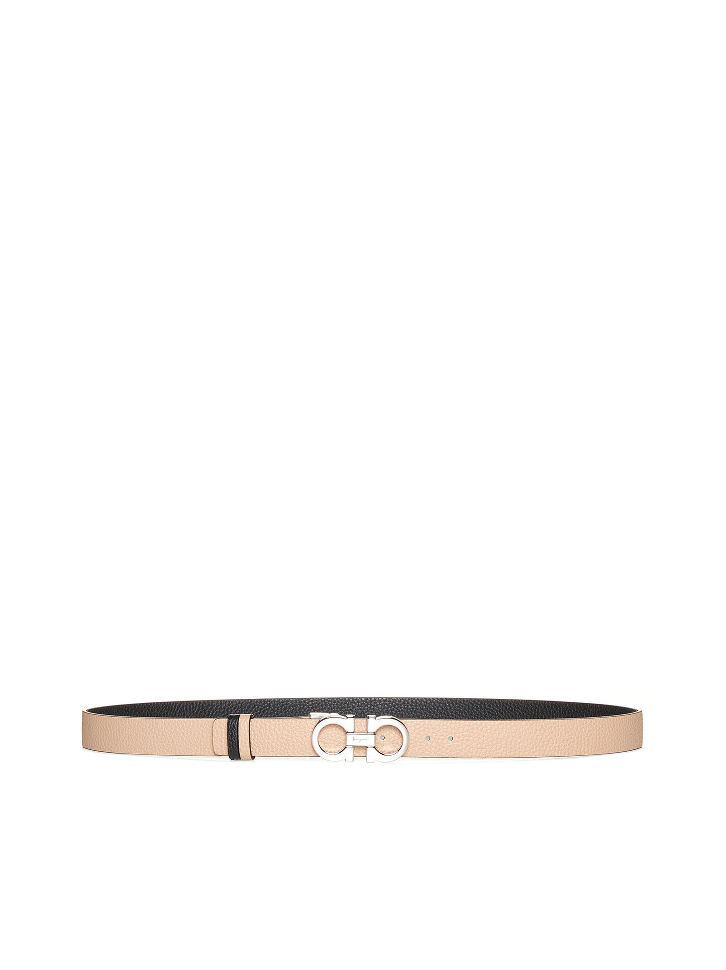 Reversible and adjustable Gancini belt