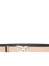Reversible and adjustable Gancini belt