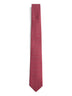 Cravatta in seta rossa stampa Ferragamo Monogram