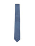 Marine blue Gancini silk twill Zelig tie