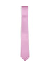 Cravatta Carato in twill di seta Gancini rosa