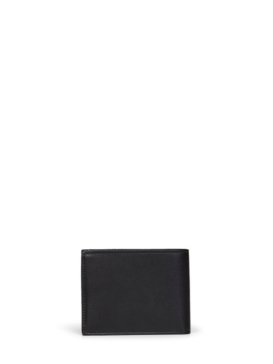 Black palmellato calfskin leather Florence classic wallet