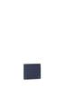 Portafoglio Gancini in vitello martellato blu navy scuro