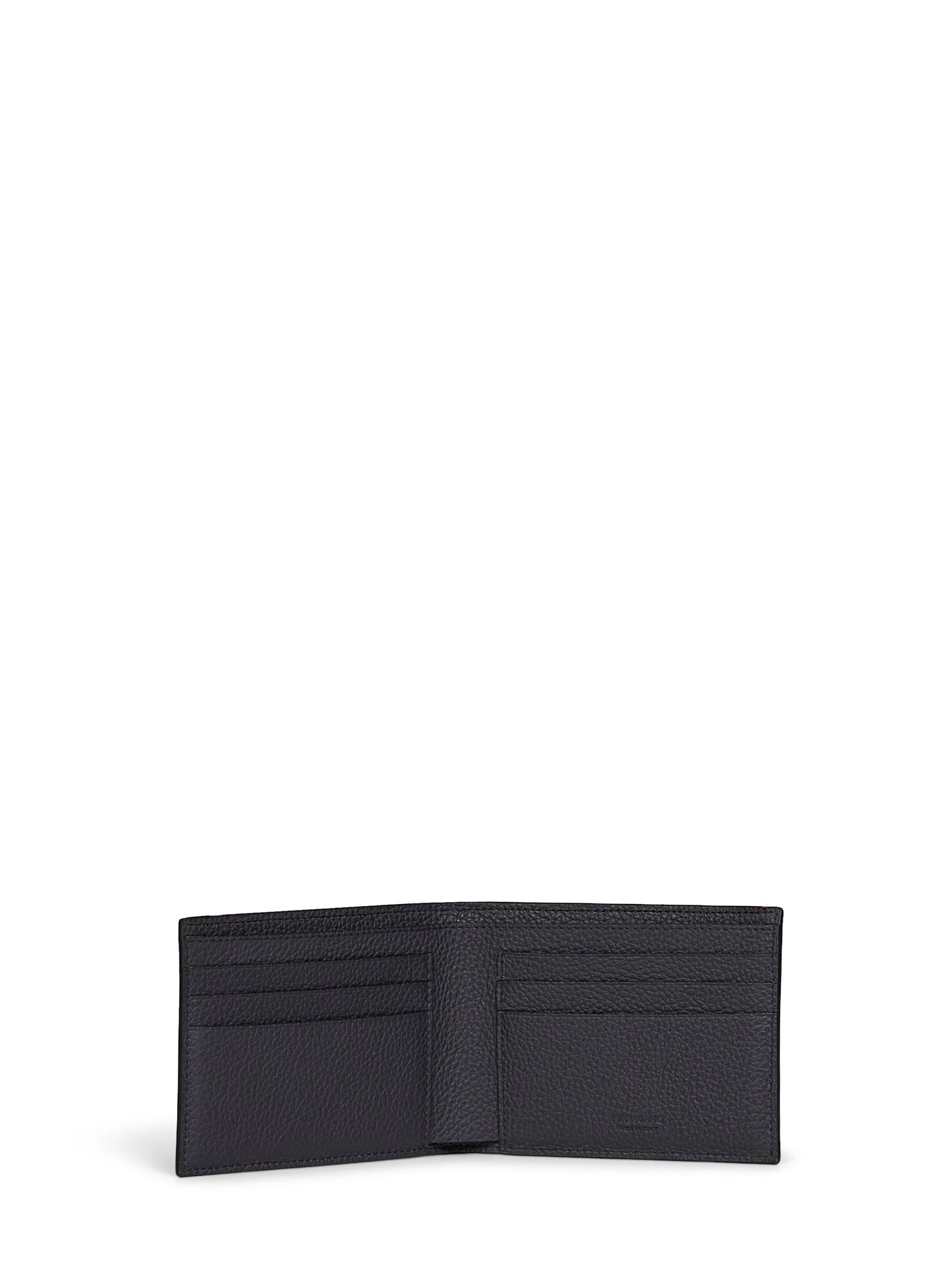 Portafoglio Ferragamo Monogram nero e grigio