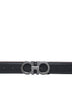 Gancini reversible leather belt