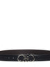 Reversible and adjustable Gancini belt