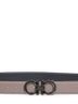 Two-tone Gancini reversible belt