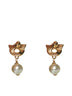 Hook earrings with pearls bijoux