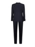 Abito smoking Icon Soho slim fit in saia di lana blu