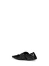 Black Naplack leather Crush ballet flats