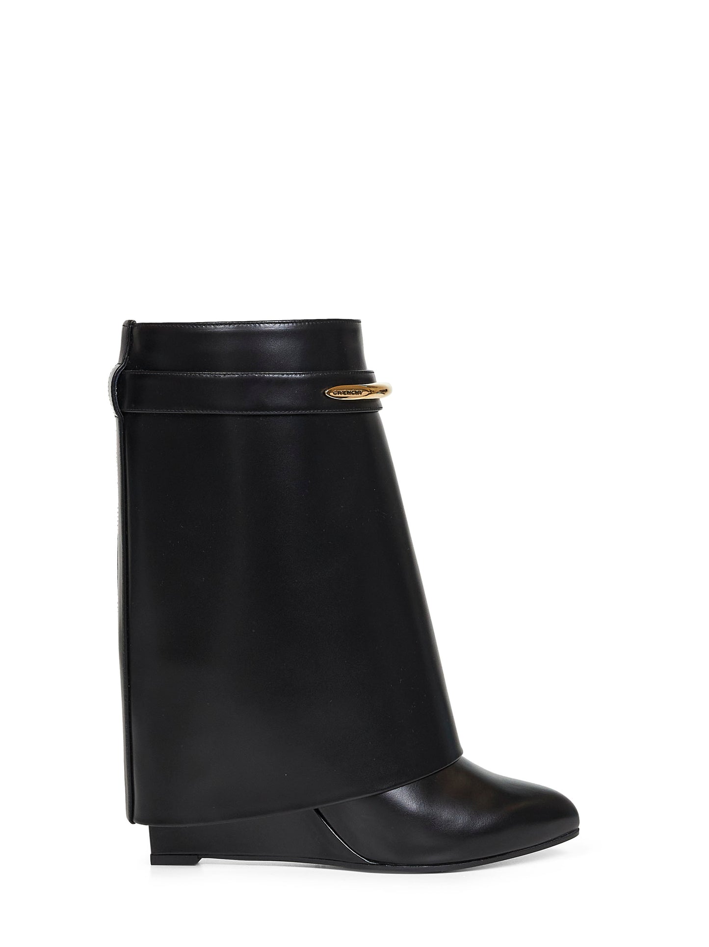 Stivaletti Shark Pinch in pelle nera