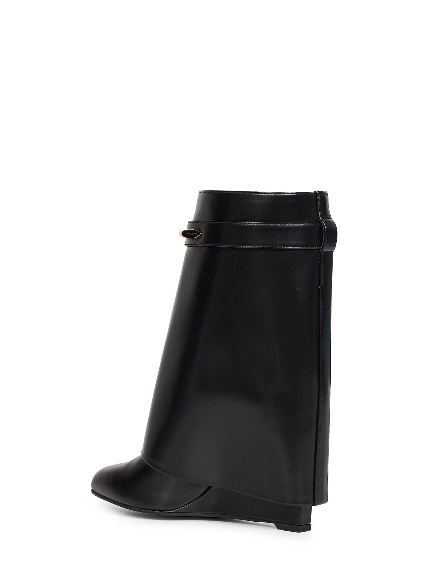 Stivaletti Shark Pinch in pelle nera