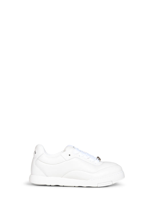 Sneakers Givenchy Puffy Yard in nappa bianca