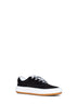 Sneakers New City in pelle scamosciata nera