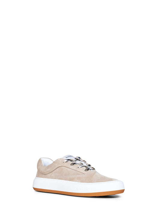 Sneakers New City in pelle scamosciata beige