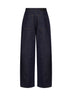 Dark blue stretch denim Cocoon jeans