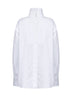 White poplin back-to-front shirt