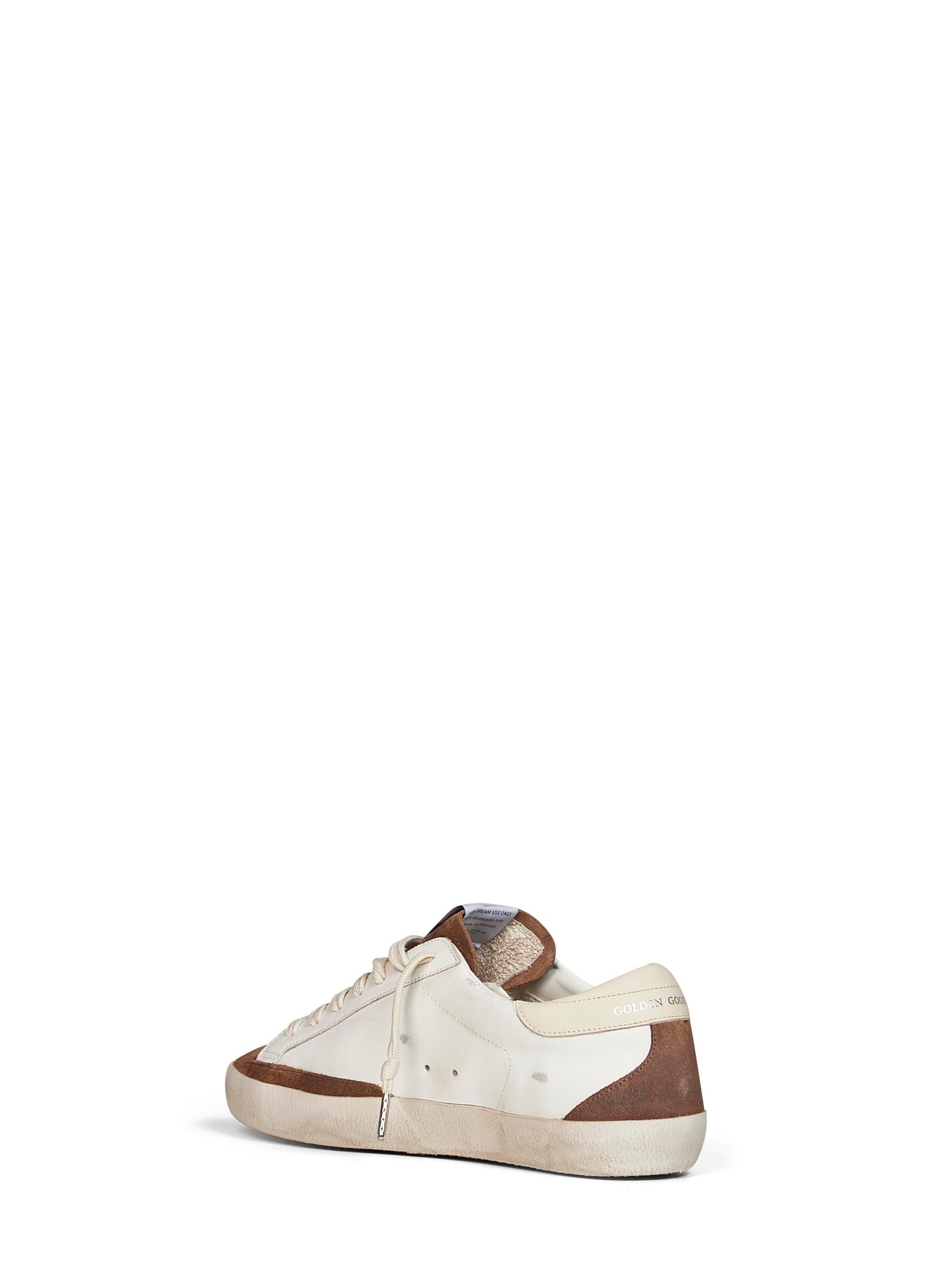 White leather Super-Star sneakers